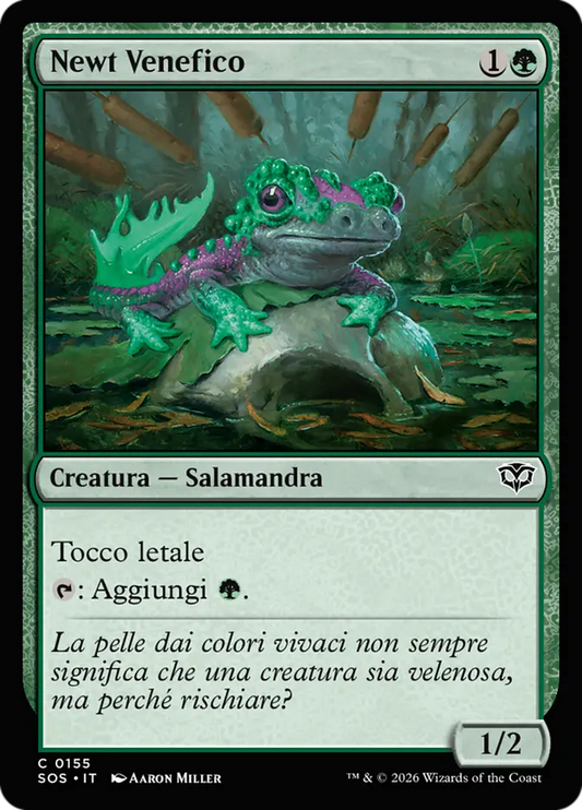I Segreti di Strixhaven 155 Newt Venefico