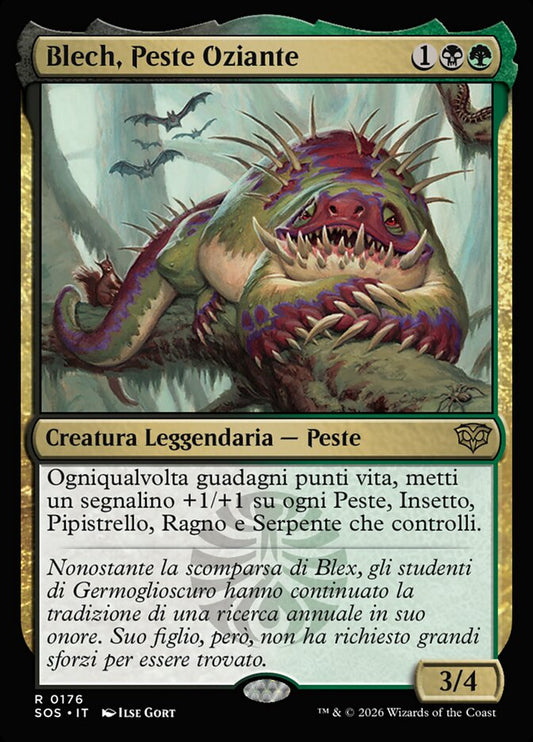 I Segreti di Strixhaven 176 Blech, Peste Oziante