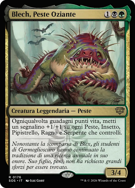 I Segreti di Strixhaven 298 Blech, Peste Oziante