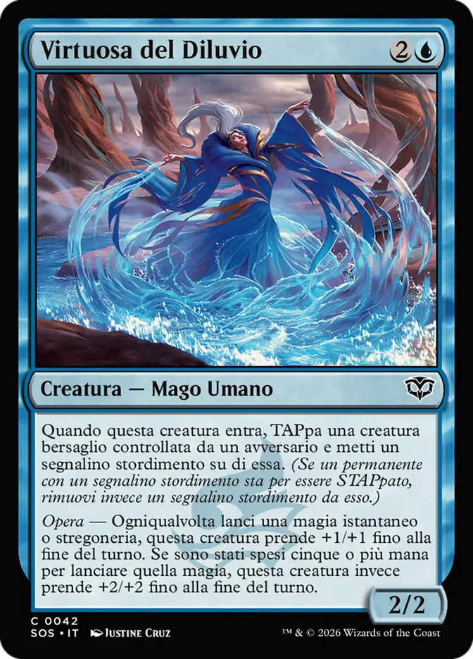 I Segreti di Strixhaven 42 Virtuosa del Diluvio