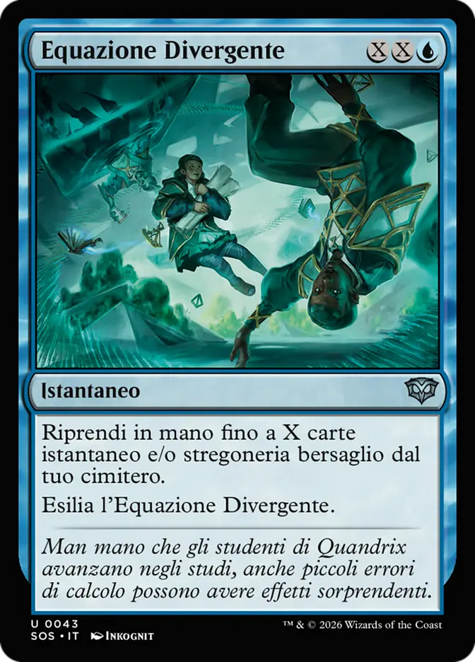 I Segreti di Strixhaven 43 Equazione Divergente