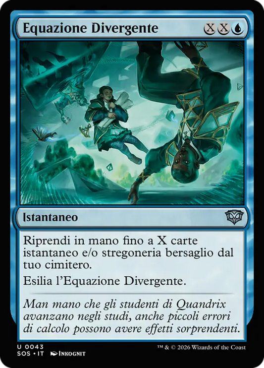 I Segreti di Strixhaven 43 Equazione Divergente