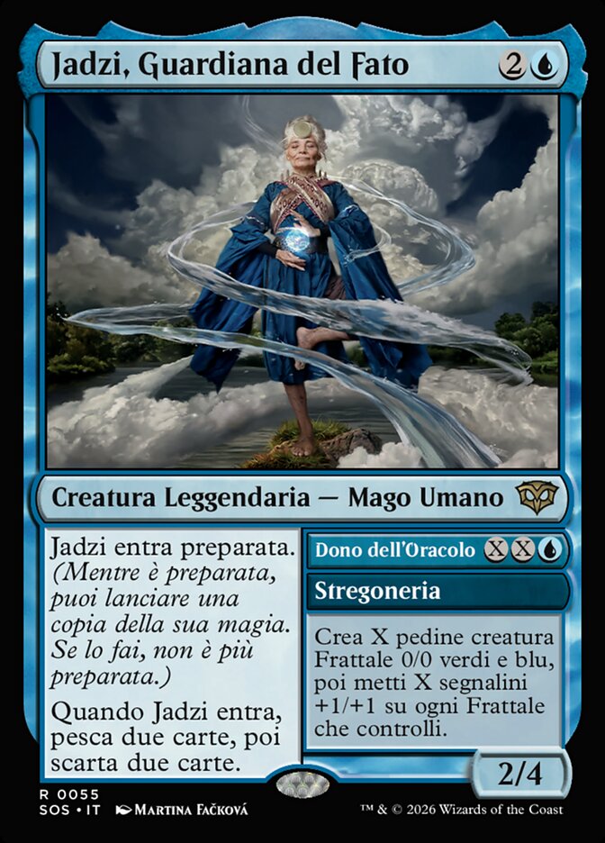 I Segreti di Strixhaven 55 Jadzi, Guardiana del Fato