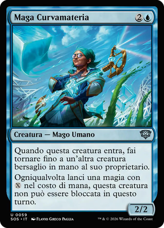 I Segreti di Strixhaven 59 Maga Curvamateria