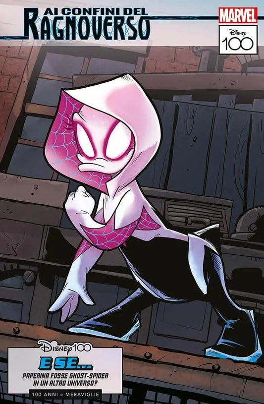Uomo Ragno 832 VARIANT DISNEY100  di PERISSINOTTO SPIDER-VERSE