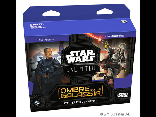 STAR WARS: UNLIMITED - OMBRE SULLA GALASSIA - STARTER SET PER 2 GIOCATORI -  ITA