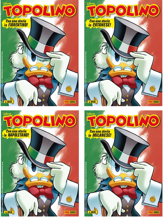 TOPOLINO variant  3608 VERSIONE TOSCANA