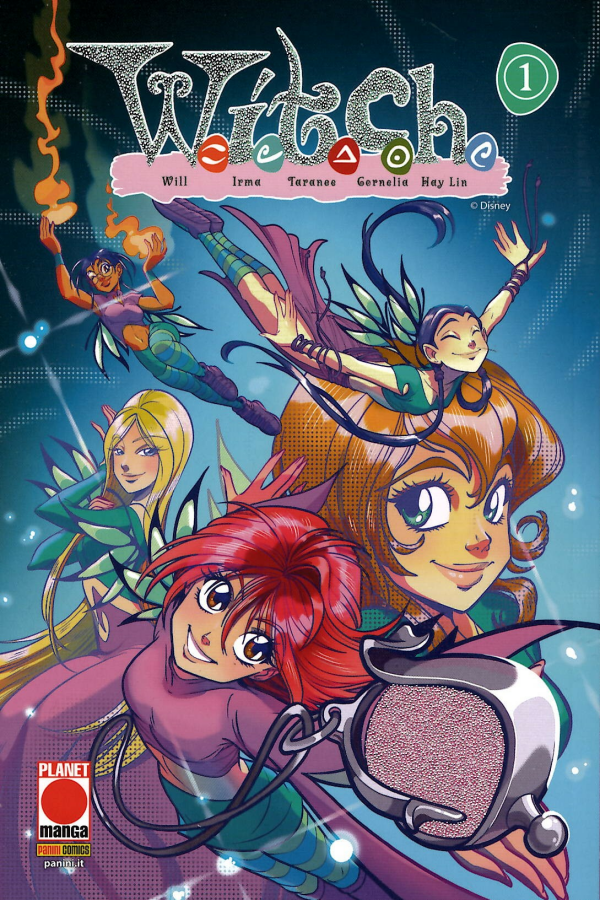 Witch manga 1 VARIANT EDITION