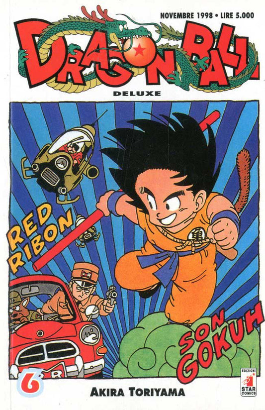 DRAGON BALL DELUXE prima ristampa rossa 6