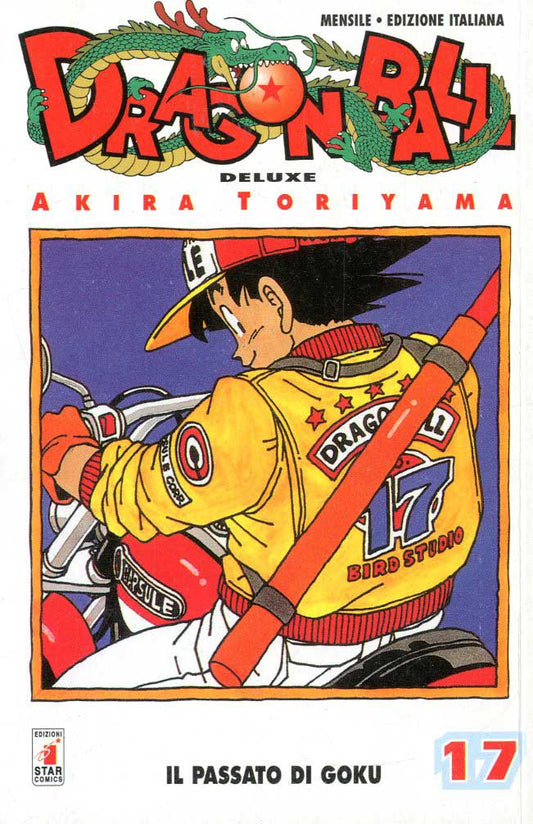DRAGON BALL DELUXE prima ristampa rossa 17, EDIZIONI STAR COMICS, nuvolosofumetti,