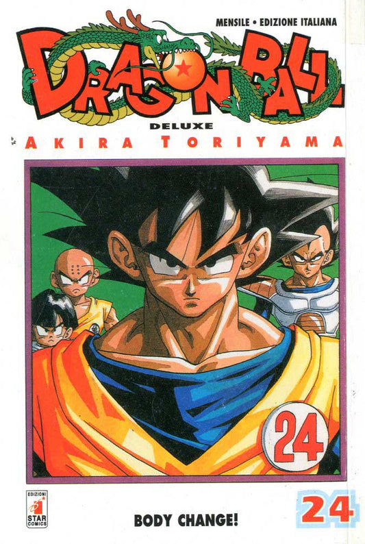DRAGON BALL DELUXE prima ristampa rossa 24-EDIZIONI STAR COMICS- nuvolosofumetti.