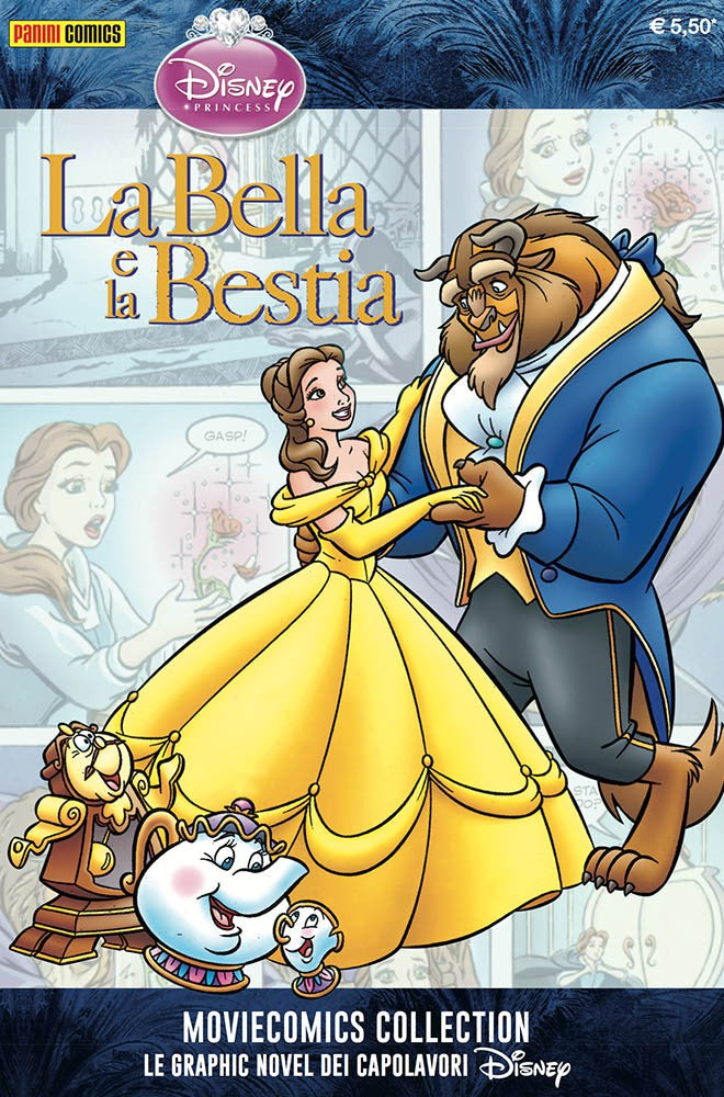 LA BELLA E LA BESTIA  - graphic novel-PANINI COMICS- nuvolosofumetti.
