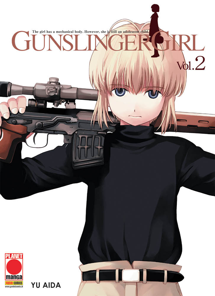 GUNSLINGER GIRL 2-PANINI COMICS- nuvolosofumetti.