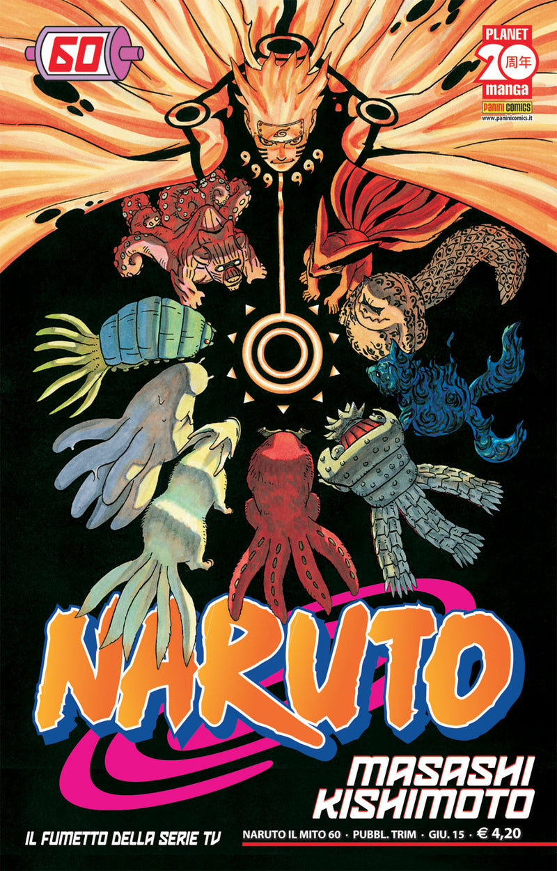 Naruto il mito ristampa 60-PANINI COMICS- nuvolosofumetti.