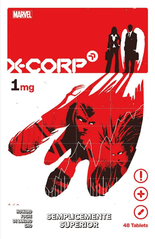 X-CORP VOLUME 1 SEMPLICEMENTE SUPERIORI 1