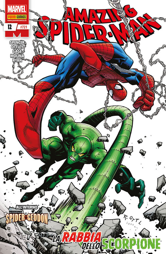 Uomo Ragno - spider-man 721-PANINI COMICS- nuvolosofumetti.