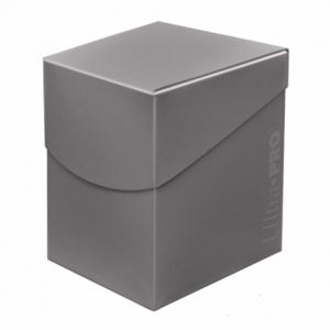 Porta Mazzo PRO 100+ Deck Box Grigio-ULTRA PRO- nuvolosofumetti.
