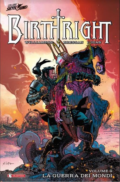 BIRTHRIGHT  (BROSSURATO) 9, SALDAPRESS, nuvolosofumetti,