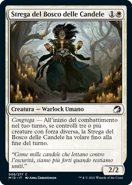 Innistrad caccia di mezzanotte 8 Strega del Bosco delle Candele