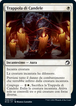 Innistrad caccia di mezzanotte 9 Trappola di Candele