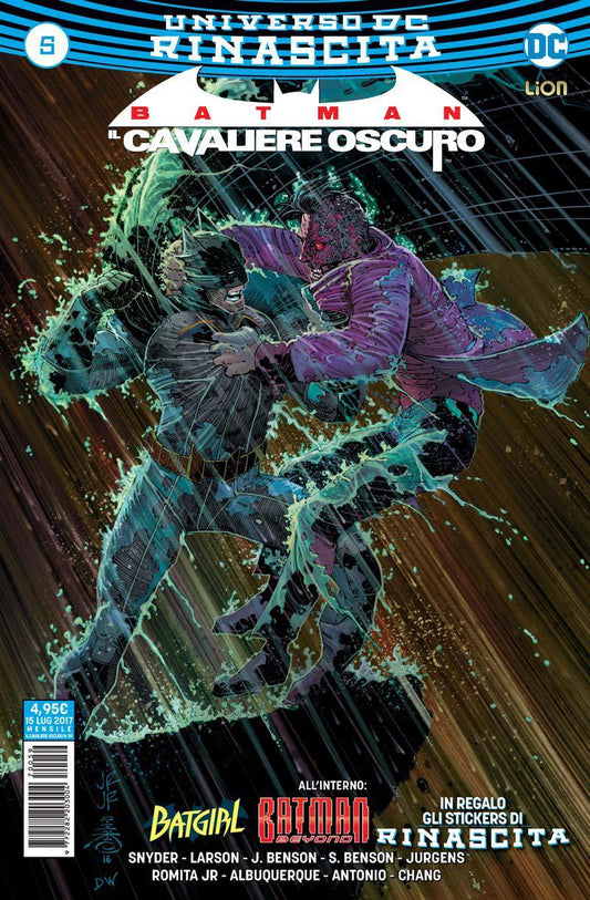 BATMAN CAVALIERE OSCURO Rinascita 5-LION- nuvolosofumetti.