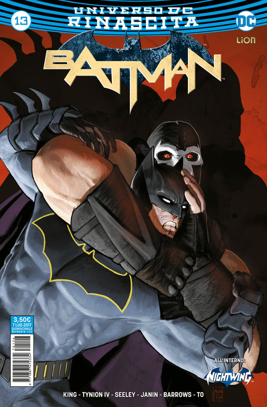 Batman rinascita 13-LION- nuvolosofumetti.