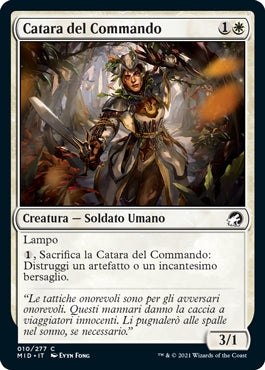 Innistrad caccia di mezzanotte 10 Catara del Commando