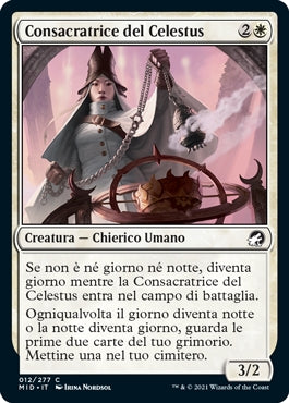 Innistrad caccia di mezzanotte 12 Consacratrice del Celestus