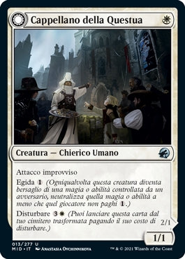 Innistrad caccia di mezzanotte 13 Cappellano della Questua/Geist Protettore della Cappella