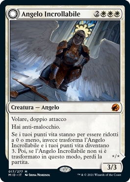 Innistrad caccia di mezzanotte 17 Angelo Incrollabile