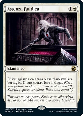 Innistrad caccia di mezzanotte 18 Assenza Fatidica