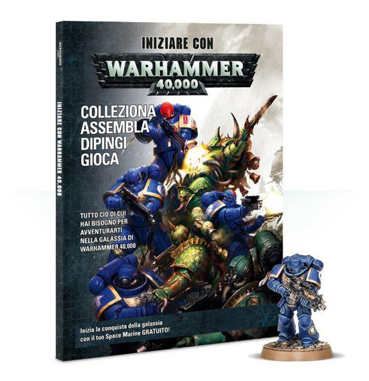 Iniziare con Warhammer 40000 - assembla dipingi gioca-GAMES WORKSHOP- nuvolosofumetti.