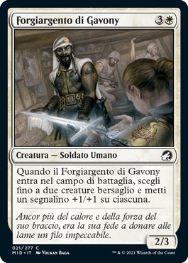 Innistrad caccia di mezzanotte 21 Forgiargento di Gavony