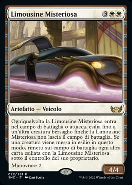 LIMOUSINE MISTERIOSA  Strade di nuova capenna 22