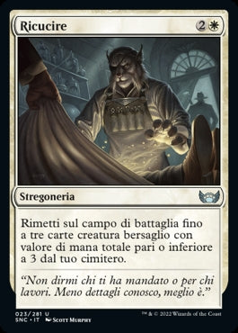 RICUCIRE  Strade di nuova capenna 23