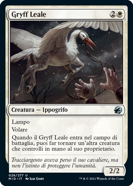 Innistrad caccia di mezzanotte 26 Gryff Leale