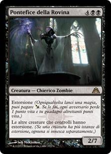 Pontefice della rovina foil  MAGIC PROMO E VARIE-Wizard of the Coast- nuvolosofumetti.