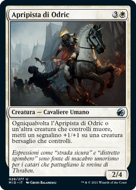 Apripista di Odric  Innistrad caccia di mezzanotte 29