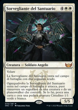 SORVEGLIANTE DEL SANTUARIO  Strade di nuova capenna 30