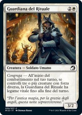 Innistrad caccia di mezzanotte 30 Guardiana del Rituale