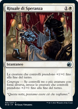Innistrad caccia di mezzanotte 31 Rituale di Speranza