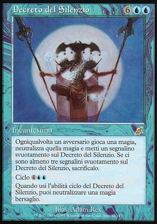 Decreto del Silenzio  FLAGELLO 32