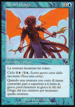 Ali del drago foil  FLAGELLO 153