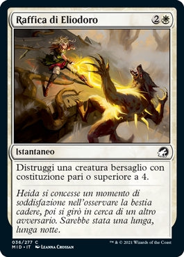Innistrad caccia di mezzanotte 36 Raffica di Eliodoro