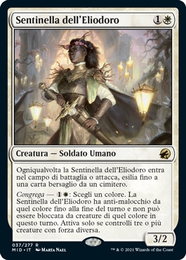 Innistrad caccia di mezzanotte 37 Sentinella dell'Eliodoro