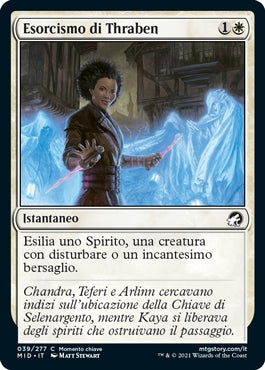 Innistrad caccia di mezzanotte 39 Esorcismo di Thraben