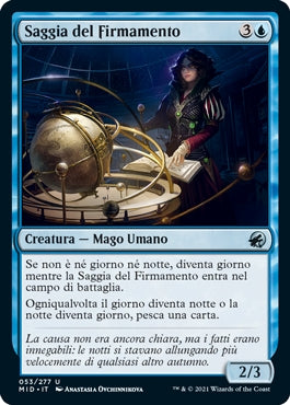 Innistrad caccia di mezzanotte 53 Saggia del Firmamento