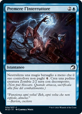 Innistrad caccia di mezzanotte 54 Premere l'Interruttore