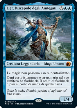 Innistrad caccia di mezzanotte 59 Lier, Discepolo degli Annegati