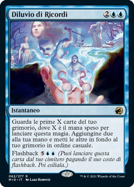 Innistrad caccia di mezzanotte 62 Diluvio di Ricordi